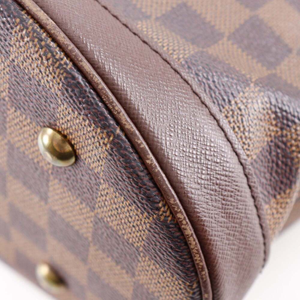 LOUIS VUITTON Brown Damier Canvas Tote Bag - Picture 7 of 16